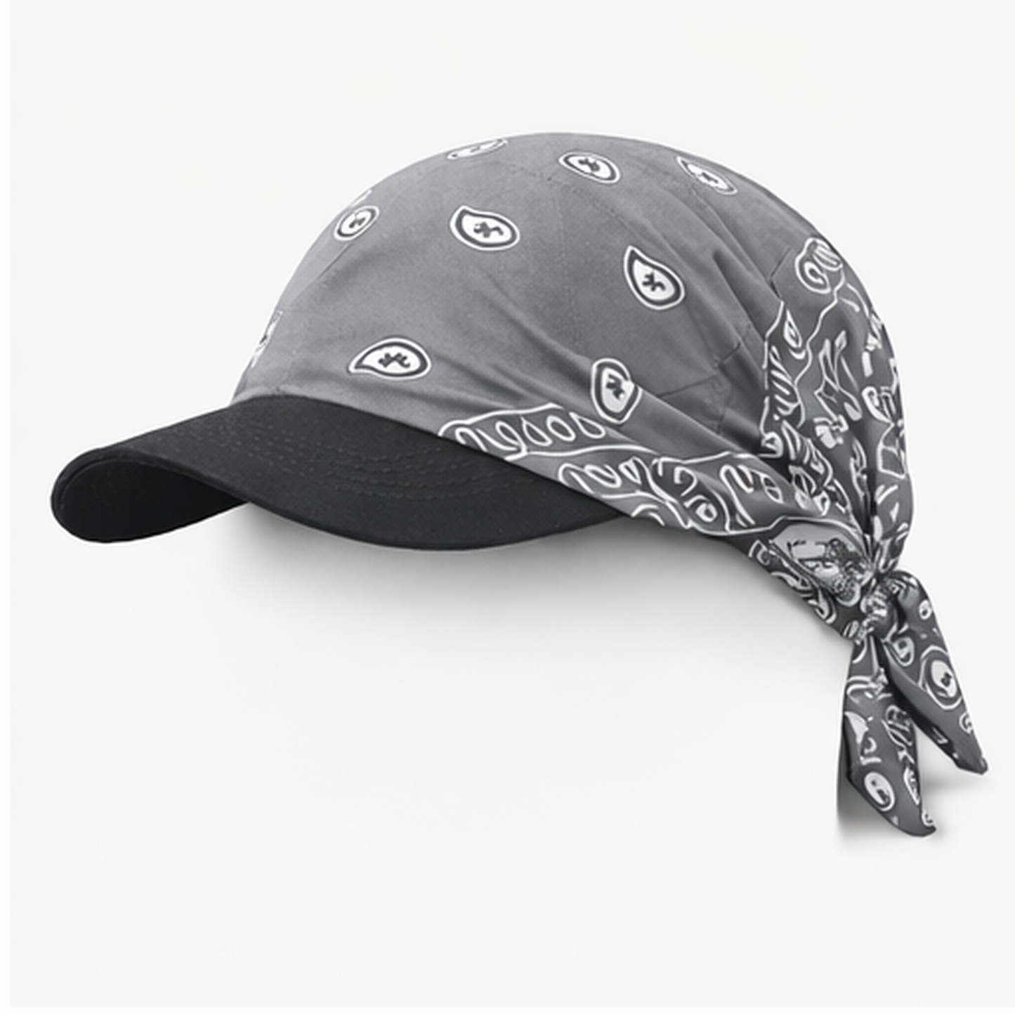 Danac Bandana Cap for Men - Blue & Grey Combo | Cotton Headwear